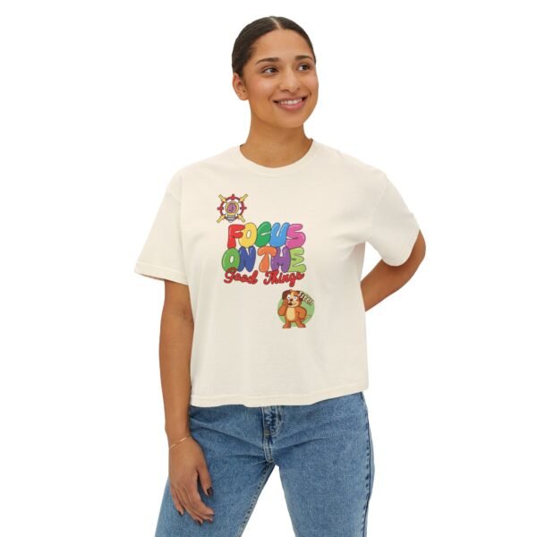 Women's Boxy Tee Focus 1 - Image 7