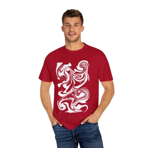 Men  Garment-Dyed T-shirt Art 1 - Image 9