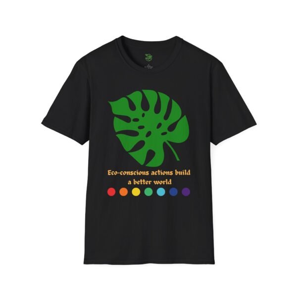 Women Softstyle T-Shirt Nature Leaf Quote - Image 3