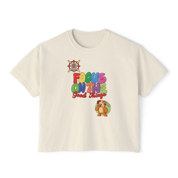 Women's Boxy Tee Focus 1 - Image 5