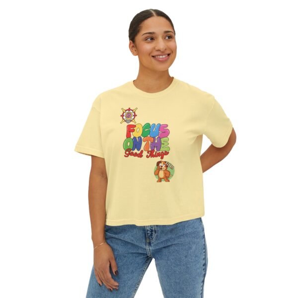 Women's Boxy Tee Focus 1