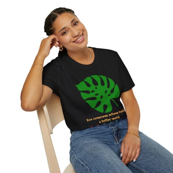 Women Softstyle T-Shirt Nature Leaf Quote