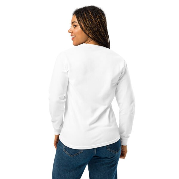 Garment-dyed heavyweight long-sleeve shirt Nature’s wonders - Image 3
