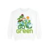 Unisex Garment-Dyed Sweatshirt GO GREEN - Image 2